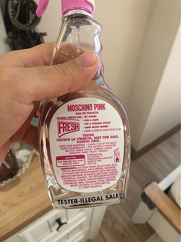 Moschino Moschino pink fresh parfüm orjinal