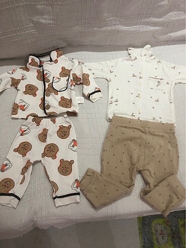 Bebek ikili pijama takımı