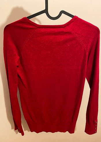 Limon Company Kadın Kırmızı Uzun Kollu Kazak - Görsel 2