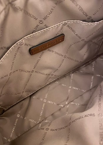 Michael Kors Zincir Detaylı Kahverengi Deri Kadın Çanta - Görsel 5