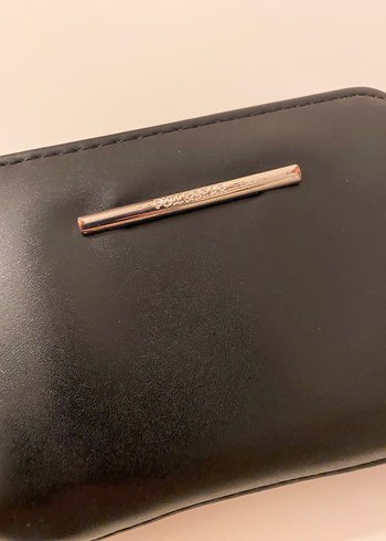 Pull & Bear Siyah Fermuarlı Deri Kadın Cüzdanı - Görsel 3