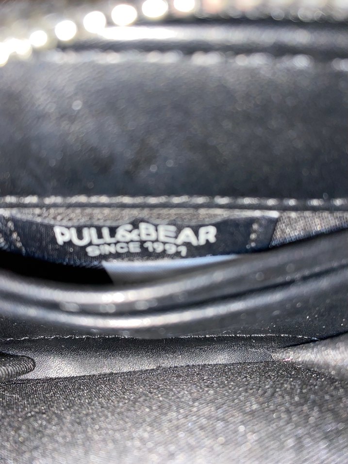 Pull & Bear Siyah Fermuarlı Deri Kadın Cüzdanı - Görsel 5