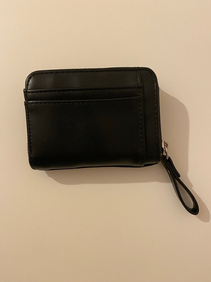 Pull & Bear Siyah Fermuarlı Deri Kadın Cüzdanı - Görsel 2