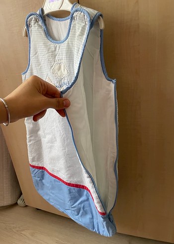 Nakışlı Pamuklu Bebek Uyku Tulumu - Görsel 3