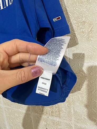 s Beden mavi Renk Tommy Hilfiger