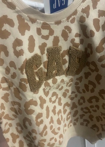 Kızlar için Leopar Desenli Puff Sweatshirt - Görsel 9