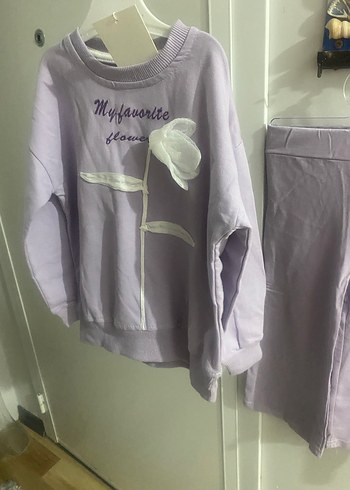 Kız Çocuk Lila Eşofman - Görsel 2