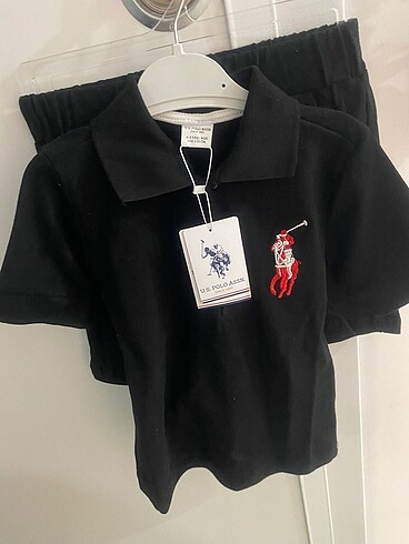 U.S Polo Assn. Polo şort takım ikili