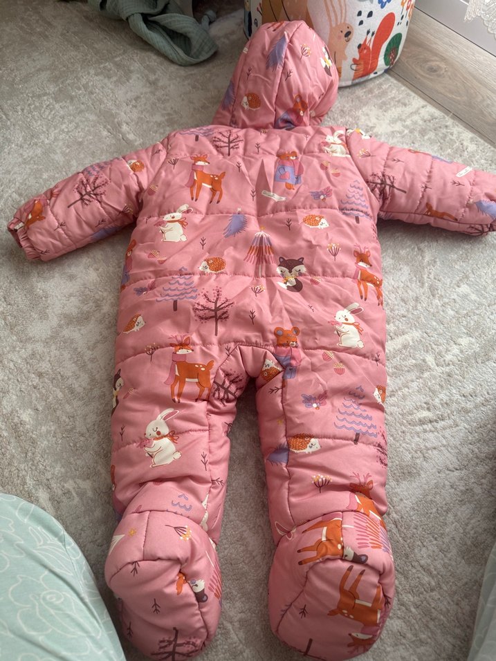 LC Waikiki Bebek Pembe Desenli Tulum - Görsel 3