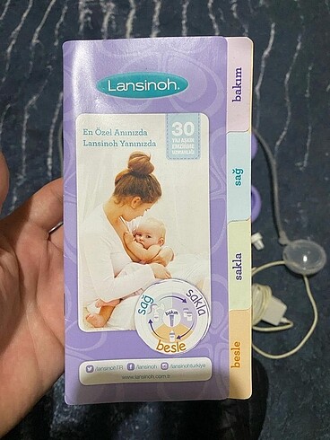 Beden Lansinoh süt sağım makinası