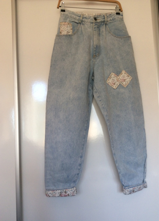 Vintage Love Kot Pantolon Mom Jean