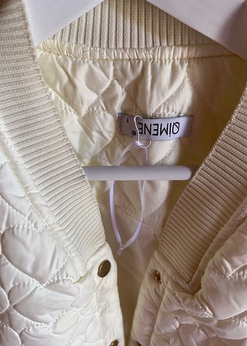 Beyaz Kolsuz Midi Yelek - Görsel 3