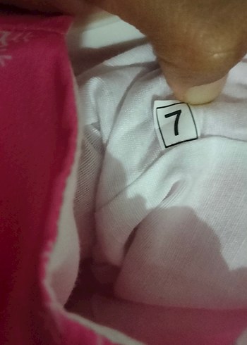 Kız Çocuk Pembe Baskılı Elbise - Görsel 6