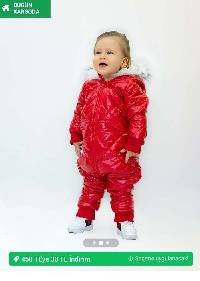#uykutulumu #tulum #karmontu #mont #kaban #çocuk #bebek #kızçocu - Görsel 5