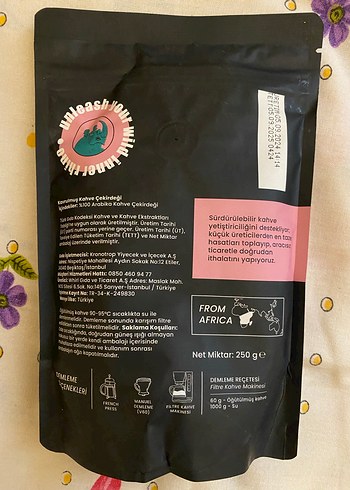 Kahverengi Filtre Kahve Paketi - Görsel 2