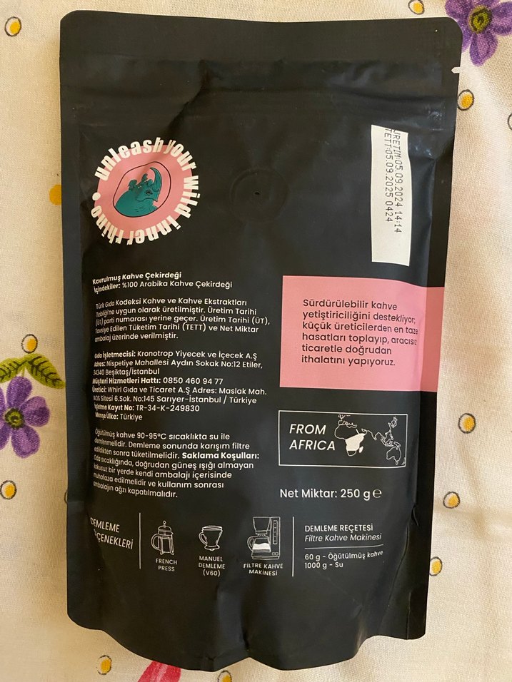 Kahverengi Filtre Kahve Paketi - Görsel 2