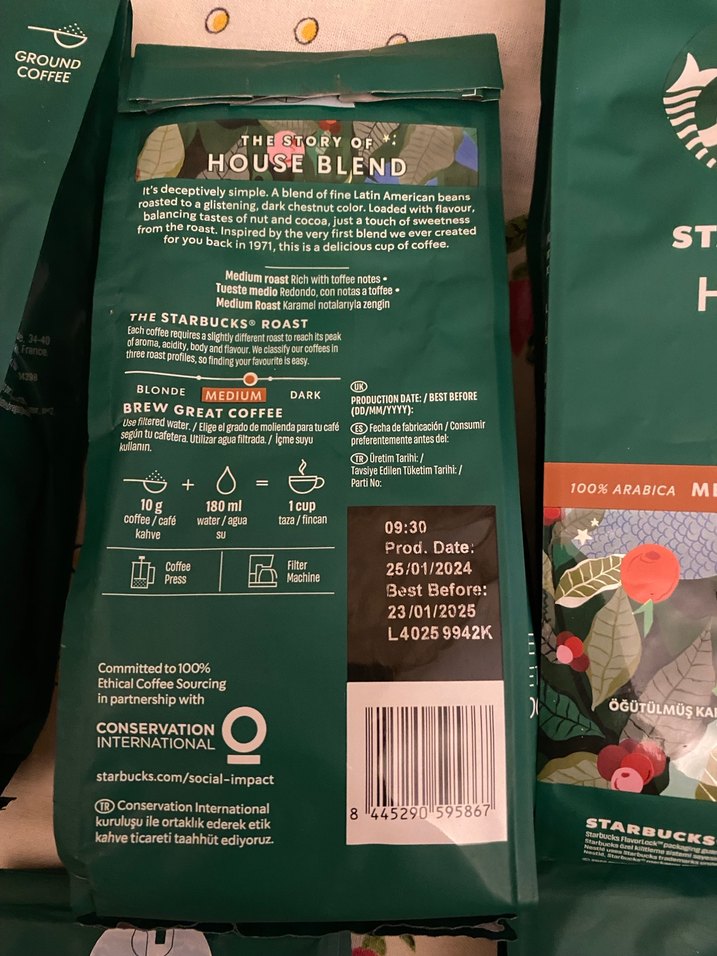 Starbucks Kahve Tozu - House Blend & Verona - Görsel 3