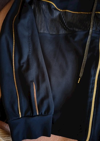Lacivert Uzun Fermuarlı Spor Giyim - Görsel 6