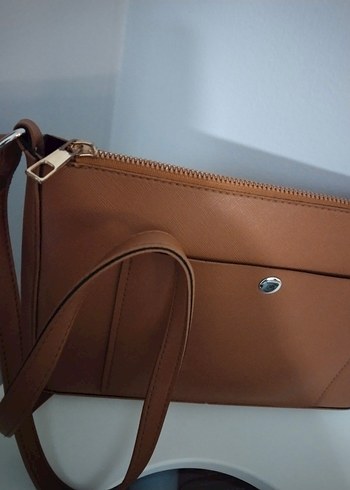 Deri Kadın Çanta Fermuarlı - Görsel 2