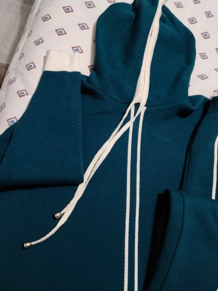 KadınKapüşonlu triko takım - Görsel 4