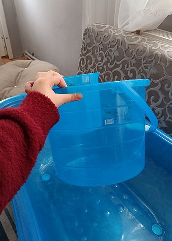 Mavi Bebek Küvet seti - Görsel 4