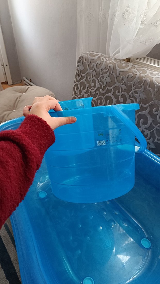 Mavi Bebek Küvet seti - Görsel 4