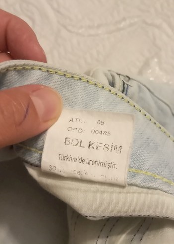 34 Beden Geniş Kesim erkek şort