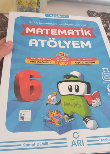 Matematik Atölyem 6. Sınıf Sınav Hazırlık Kitabı