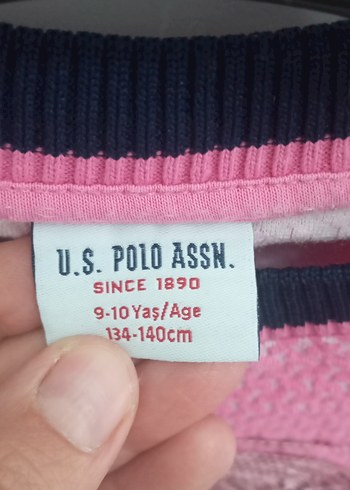 Kız Çocuk Pembe Uzun Kollu Triko Tişört - Görsel 2