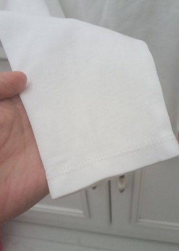 Beyaz Çocuk Uzun Kollu İçlik - Görsel 6