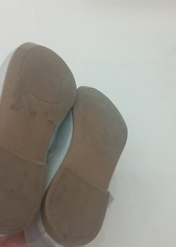 Gri Kız Çocuk Babet Ayakkabı Fiyonklu - Görsel 6