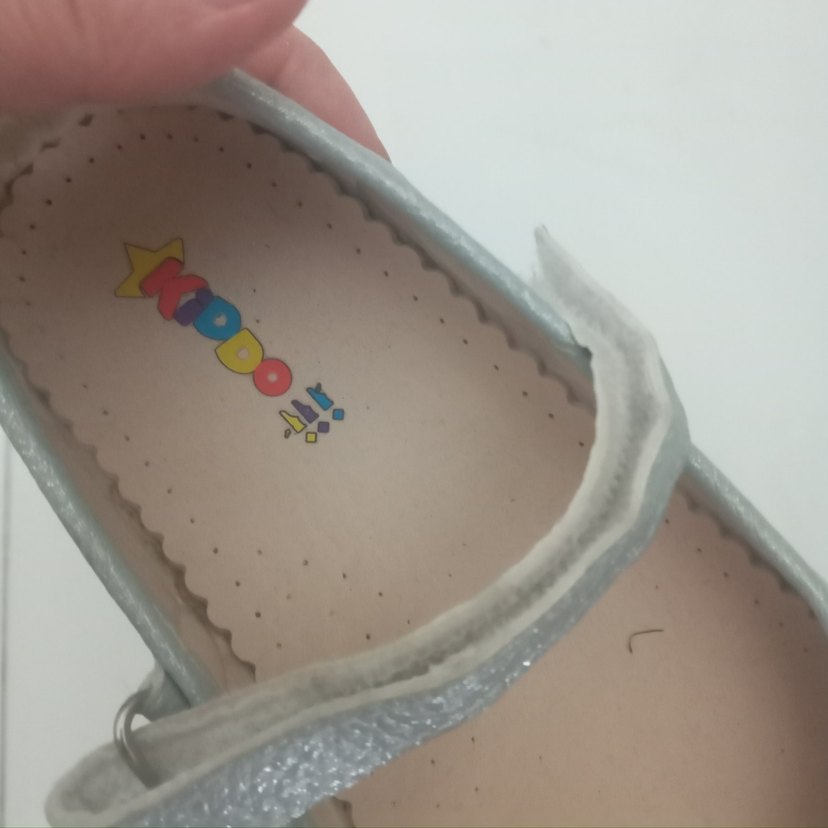 Gri Kız Çocuk Babet Ayakkabı Fiyonklu - Görsel 3