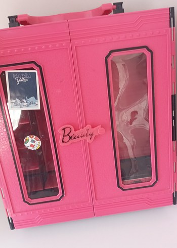 Renkli Oyuncak Barbie Gardırop Seti - Görsel 15