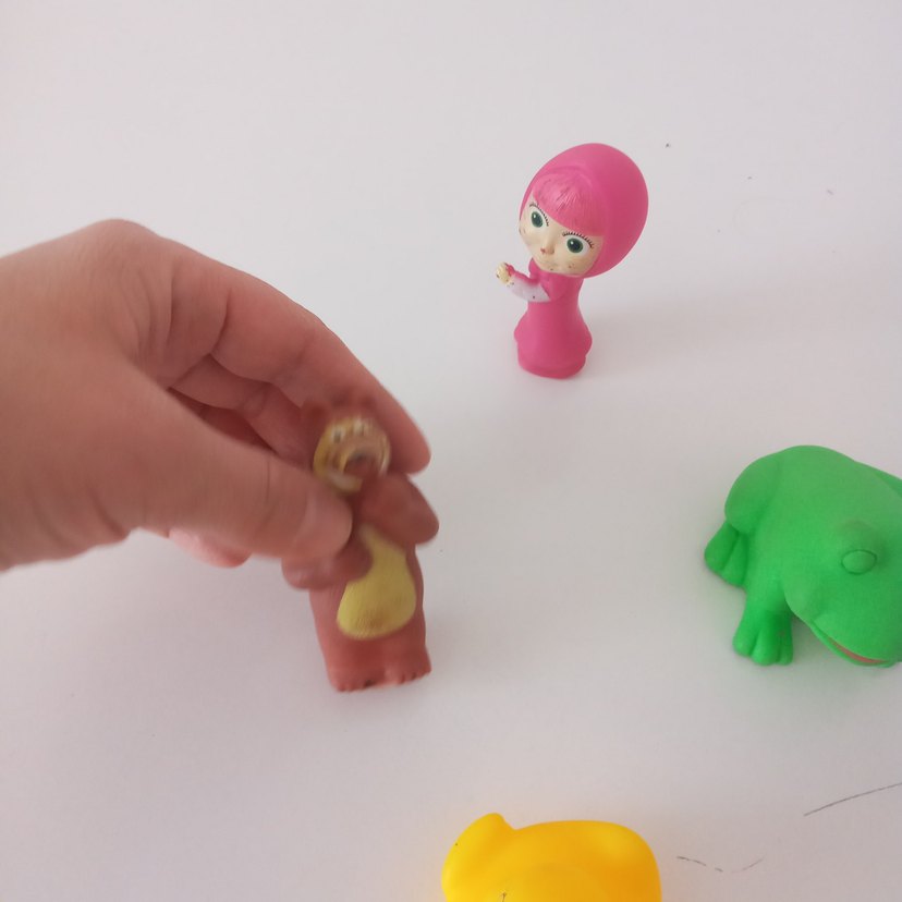Renkli Karakter ve Hayvan Figürleri Oyuncak Seti - Görsel 4