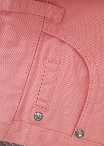 Pembe Normal Kesim Pantolon - Görsel 3