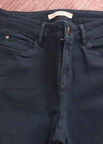 Lacivert Normal Kesim Denim Pantolon - Görsel 2