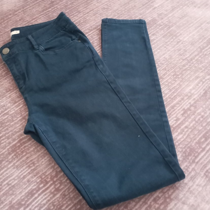 Lacivert Normal Kesim Denim Pantolon - Görsel 4