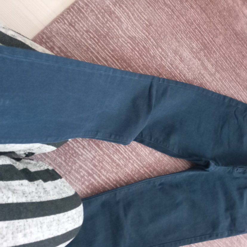 Lacivert Normal Kesim Denim Pantolon - Görsel 3