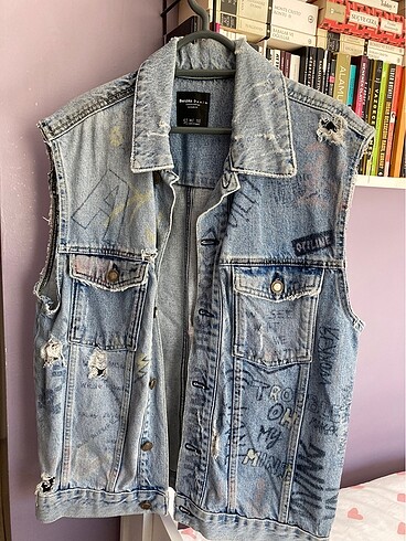 Bershka denim yelek