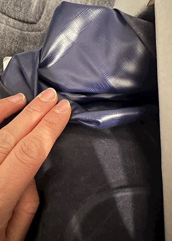 Lacivert Şişme Yatak Koruyucu - Görsel 4