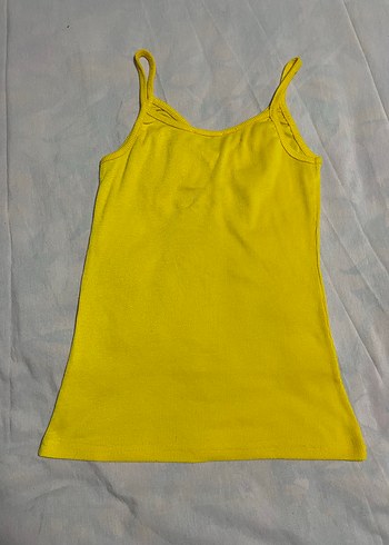 Sarı V Yaka Kadın Atlet - Görsel 3