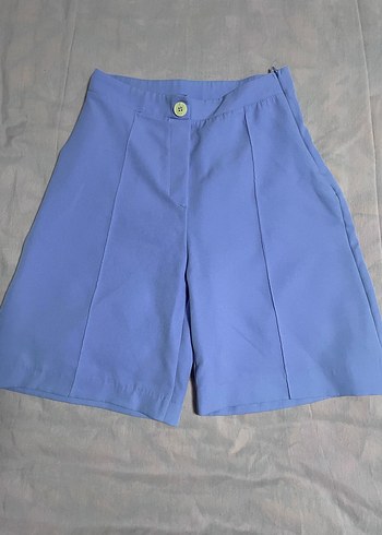 Lila Kadın Bermuda Şort - Görsel 2