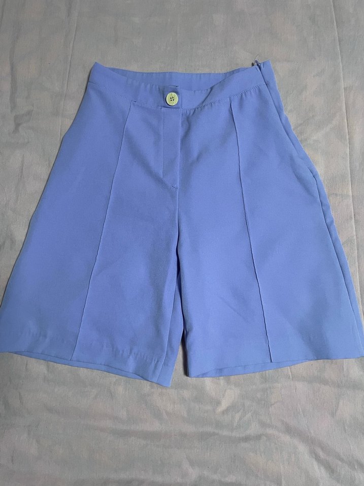 Lila Kadın  Bermuda Şort - Görsel 2