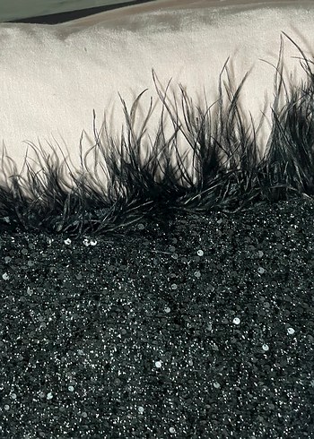 Otriş Detaylı Payetli Abiye Elbise - Görsel 3