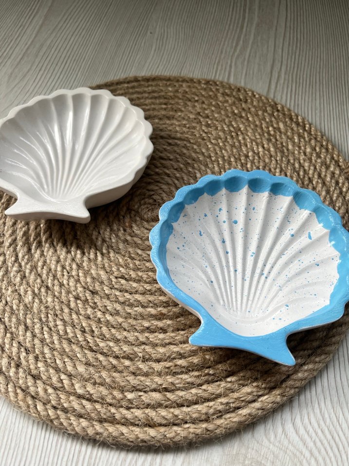 Deniz Kabuğu Dekoratif Tabaklar - Görsel 2