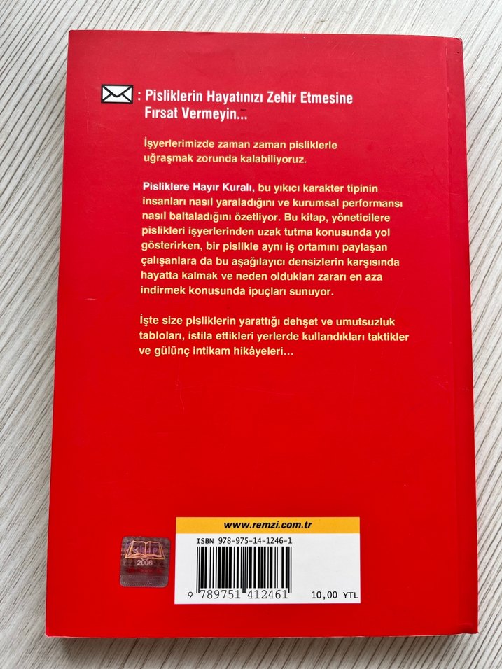 İşyerinde Pisliklere Hayır Kuralı - Robert I. Sutton - Görsel 2
