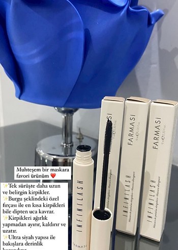 Farmasi Ultra Siyah Maskara - Belirgin Kirpikler
