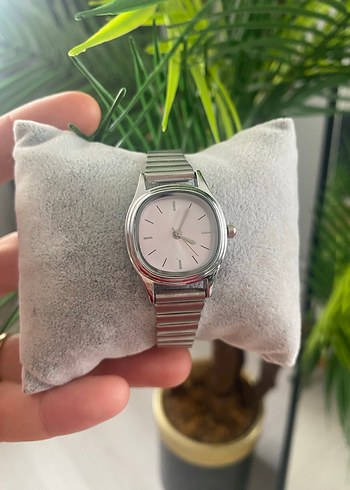 Gri Kemerli Klasik Kadın Saati - Görsel 2