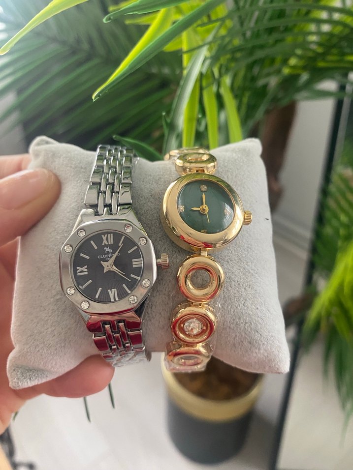 Altın Renkli Modern Klasik Kadın Saati - Görsel 3