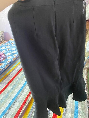 m Beden siyah Renk Lcw midi boy etek